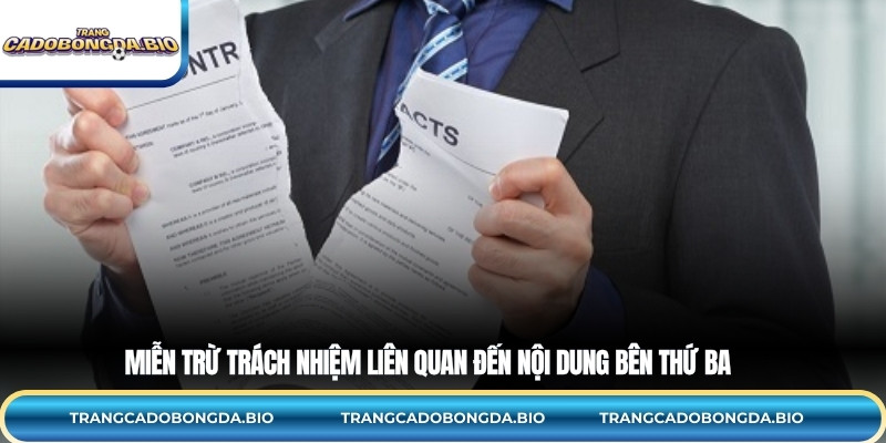 Phạm vi áp dụng của chính sách miễn trách nhiệm