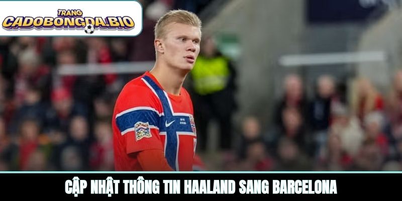 Cập nhật thông tin Haaland sang Barcelona